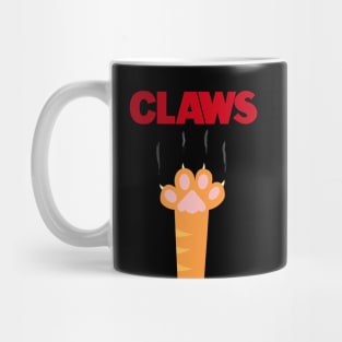 Claws, Funny Cat Paw Mug